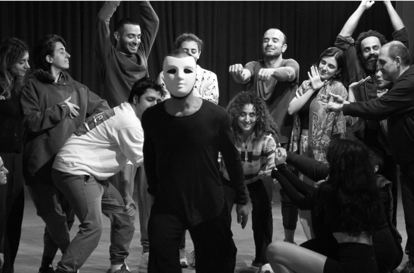 Theatre and movement workshop led by Mehdi Saki